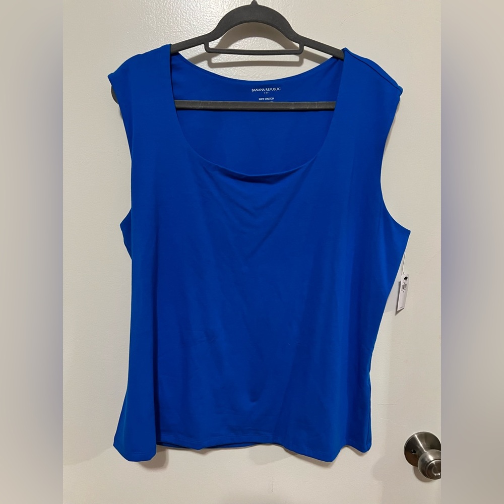 Banana Republic Royal Blue Tank Top